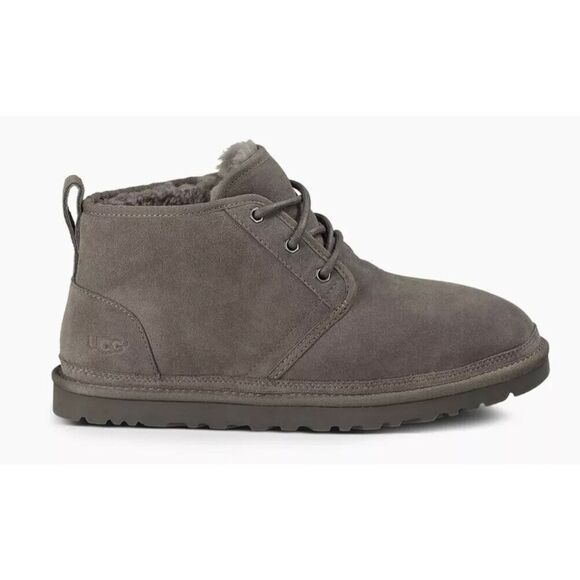 UGG Neumel "Charcoal" Chukka Boot Size 8 - Picture 1 of 9